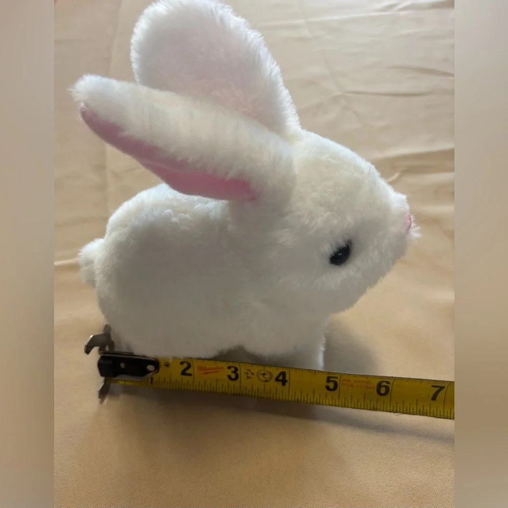 Interactive White‎ Bunny Plush Toy